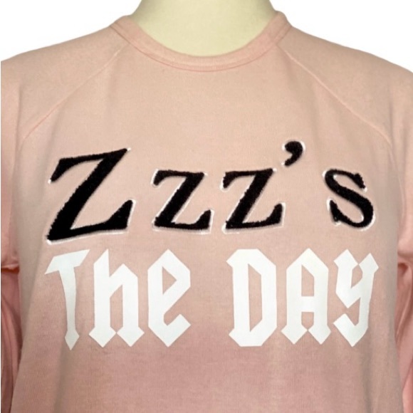 NWT PJ Salvage “Zzz’s The Day” Lounge Top - Picture 2 of 14